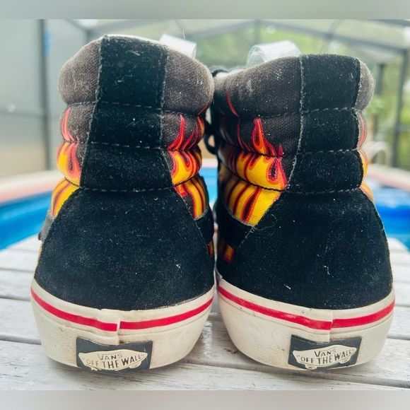 VANS X THRASHER SK8-HI PRO THRASHER BLACK MENS SIZE 10.5 - Picture 7 of 9